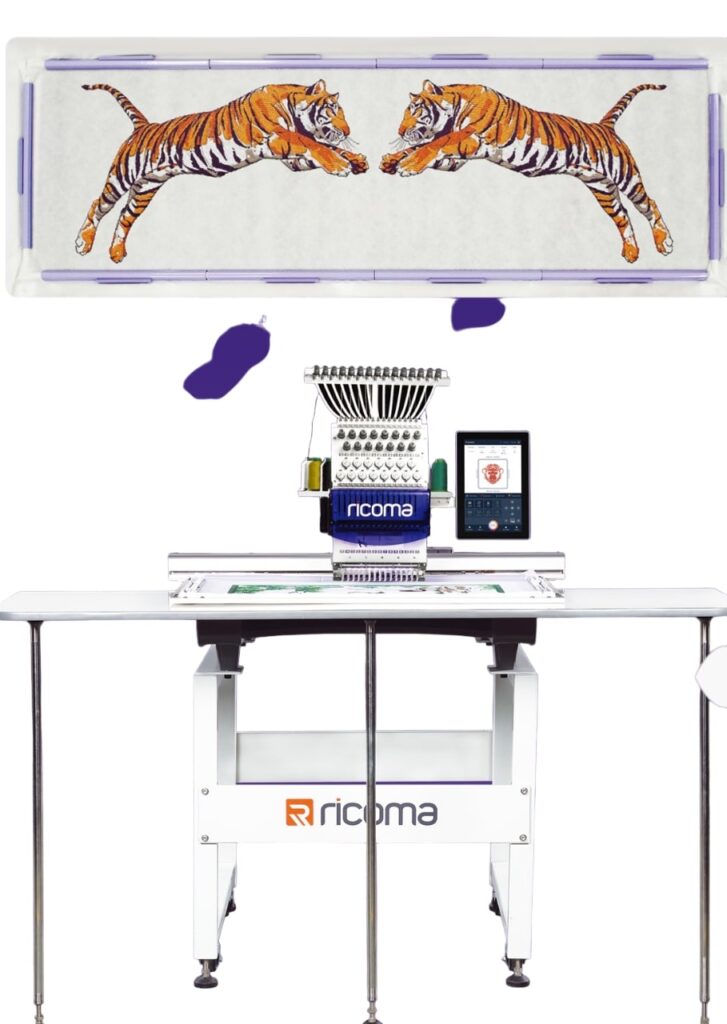 Bedtex India Solutions, Importer and supplier of ricoma single head embroidery machine in New Delhi. 